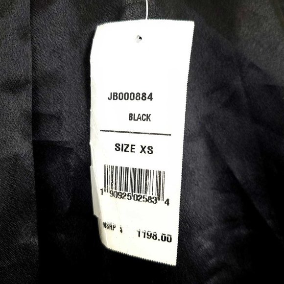 J Brand BAEZ Premium Lamb Leather Top - Picture 9 of 14